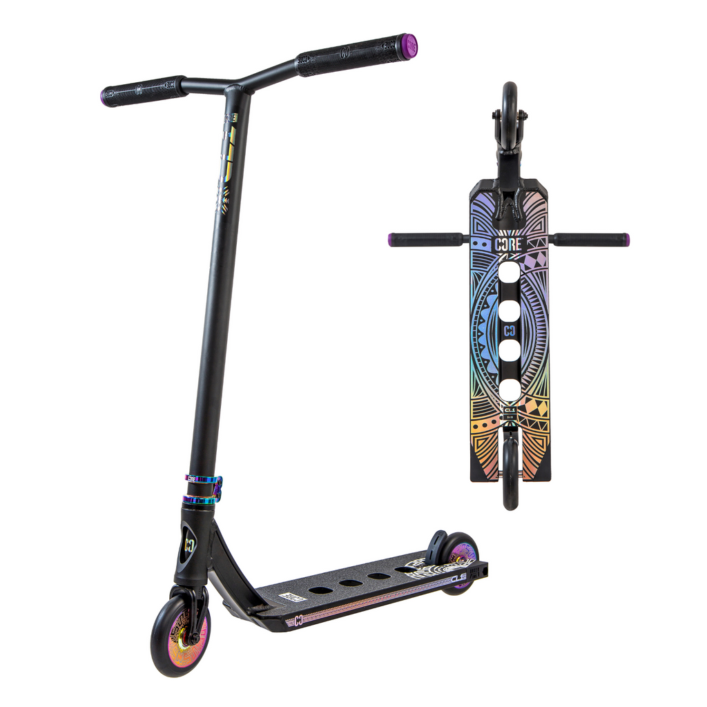 CORE CL1 Complete Stunt Scooter, Scooters for Kids, Stunt Scooters, Kick Scooters, MGP, Blunt Prodigy, Rainbow, Neochrome, Neon, Oilslick , Rocket fuel, Custom Scooters