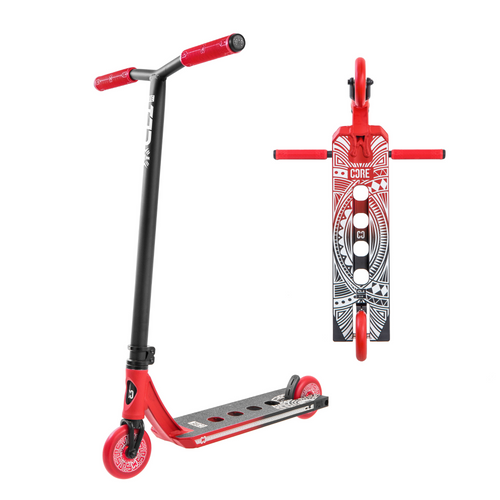 CORE CL1 Complete Stunt Scooter, Scooters for Kids, Stunt Scooters, Kick Scooters, MGP, Blunt Prodigy, Red, Red fade, Red/Black 