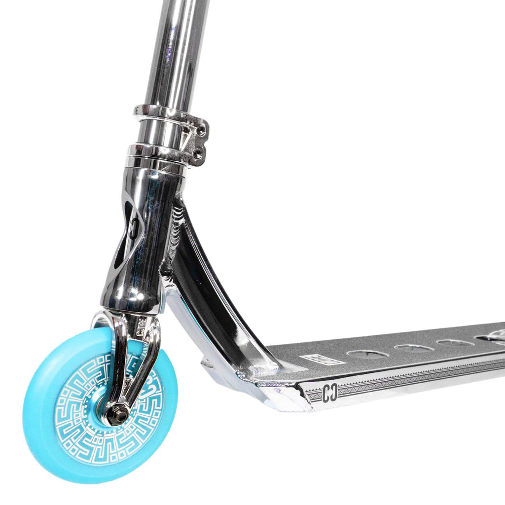 CORE CL1 Complete Stunt Scooter – Chrome/Teal