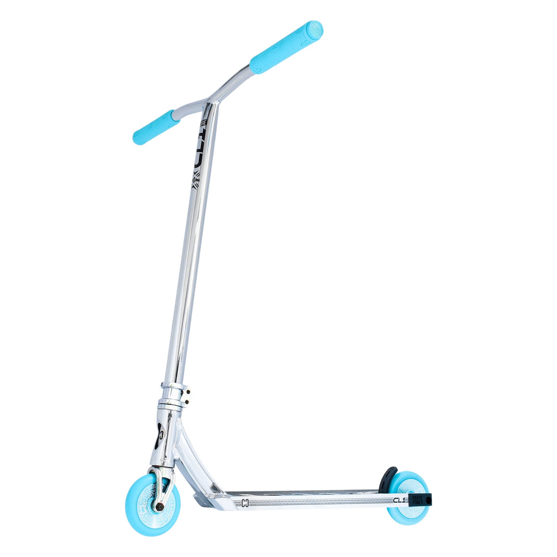 CORE CL1 Complete Stunt Scooter – Chrome/Teal