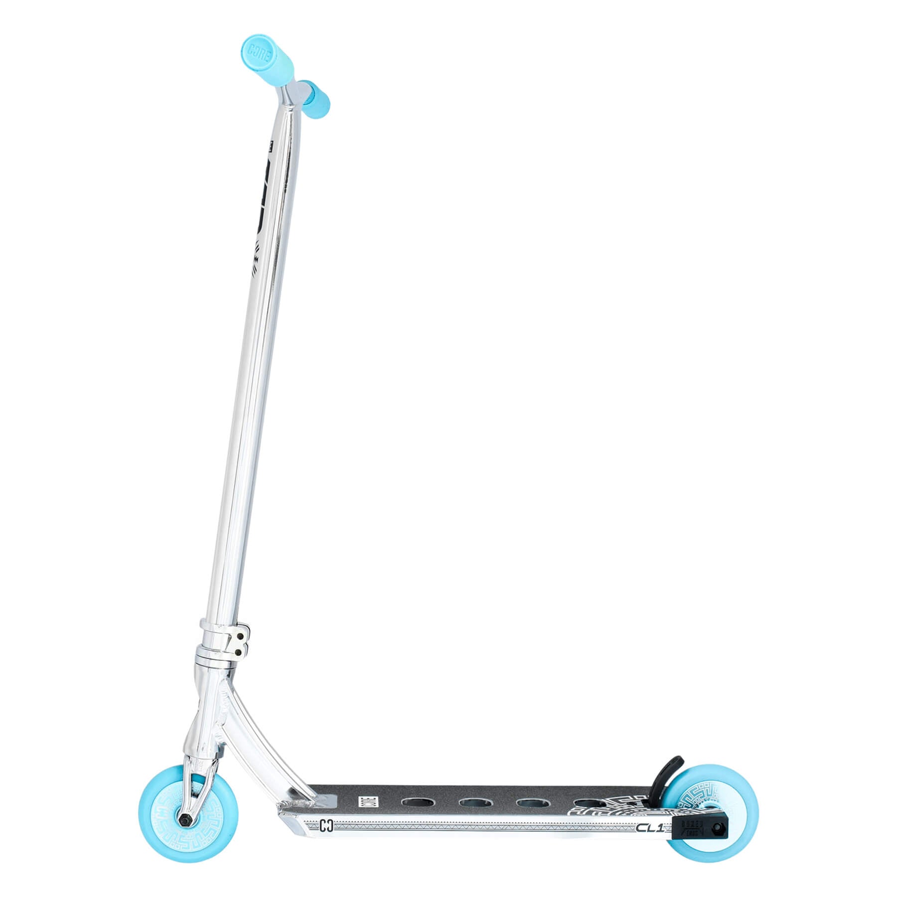 CORE CL1 Complete Stunt Scooter – Chrome/Teal