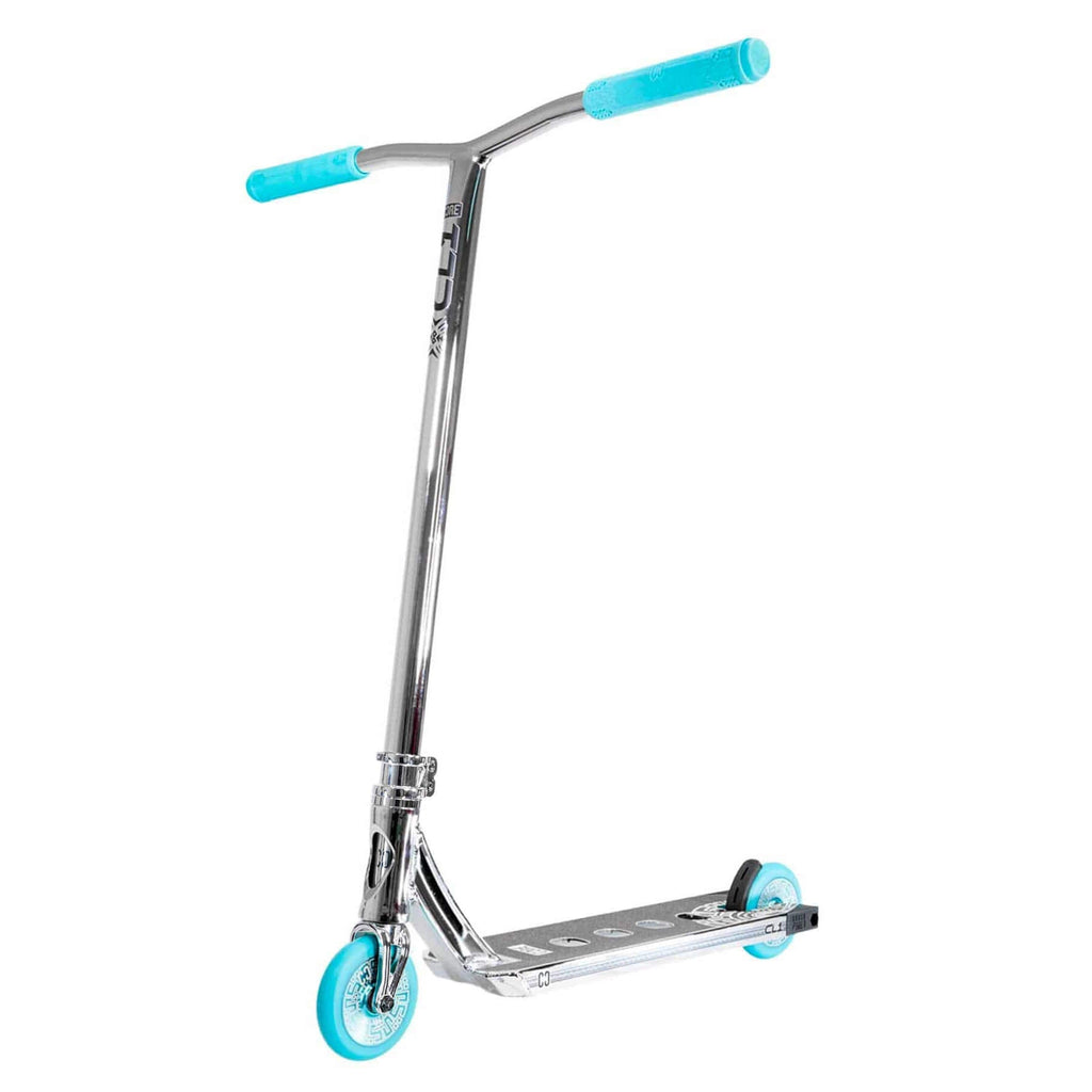 CORE CL1 Complete Stunt Scooter – Chrome/Teal