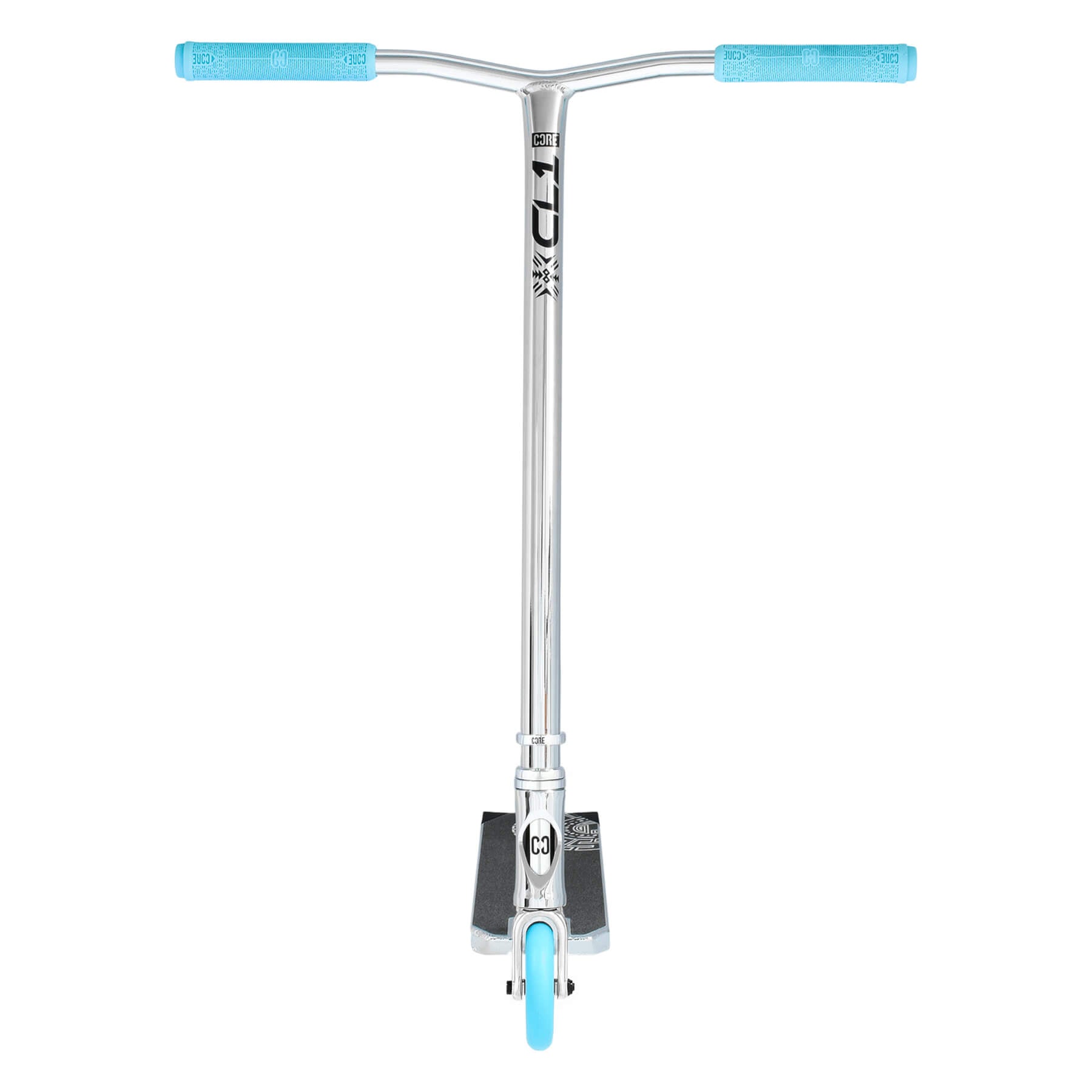 CORE CL1 Complete Stunt Scooter – Chrome/Teal