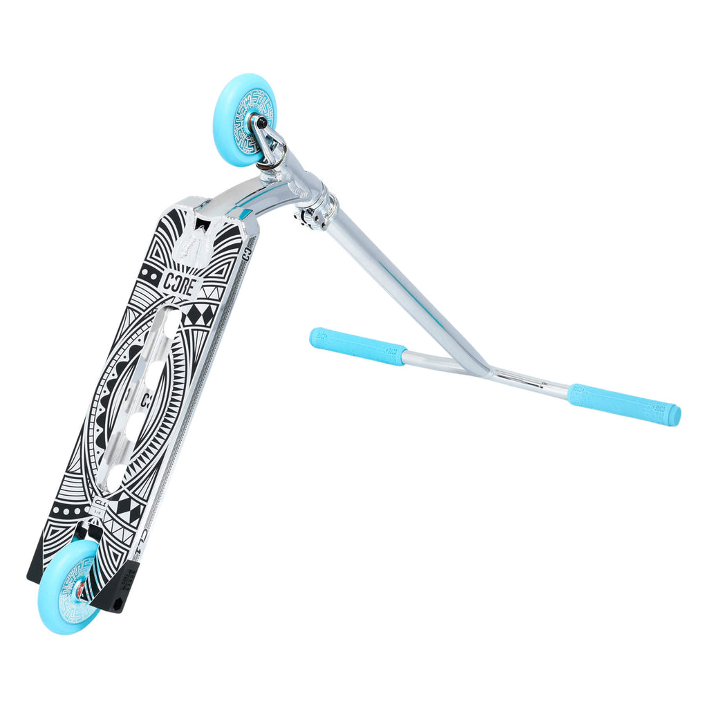 CORE CL1 Complete Stunt Scooter – Chrome/Teal