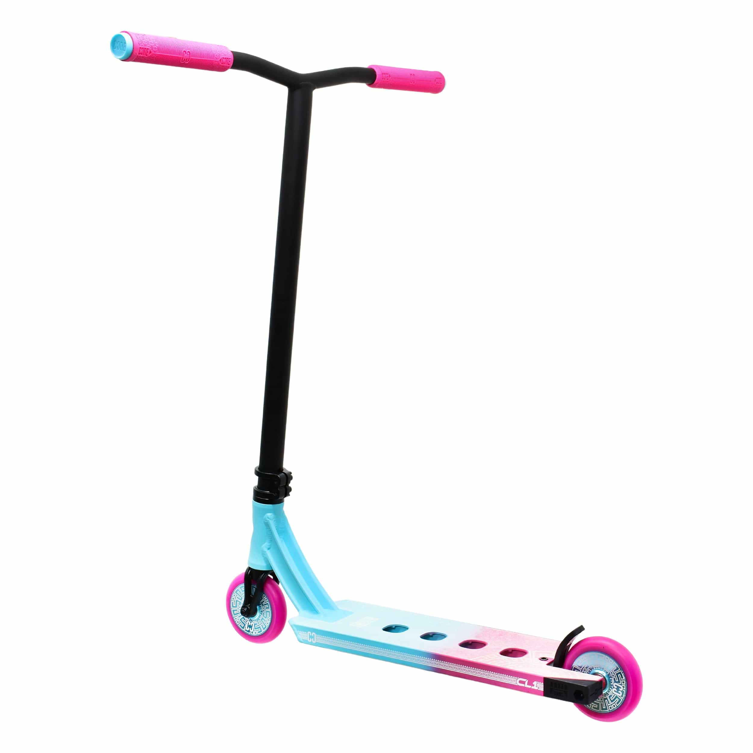 CORE CL1 Complete Stunt Scooter Pink & Teal I Adult Stunt Scooter Alternate Side